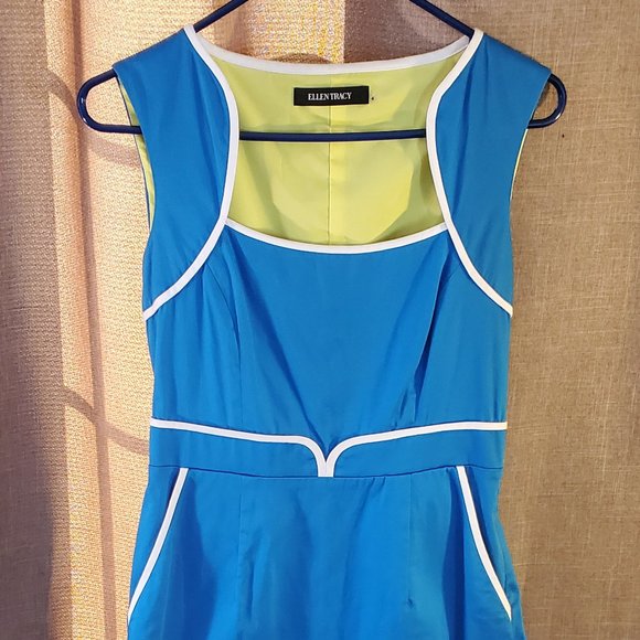 Retro Style Ellen Tracy Midi Dress - Picture 2 of 6